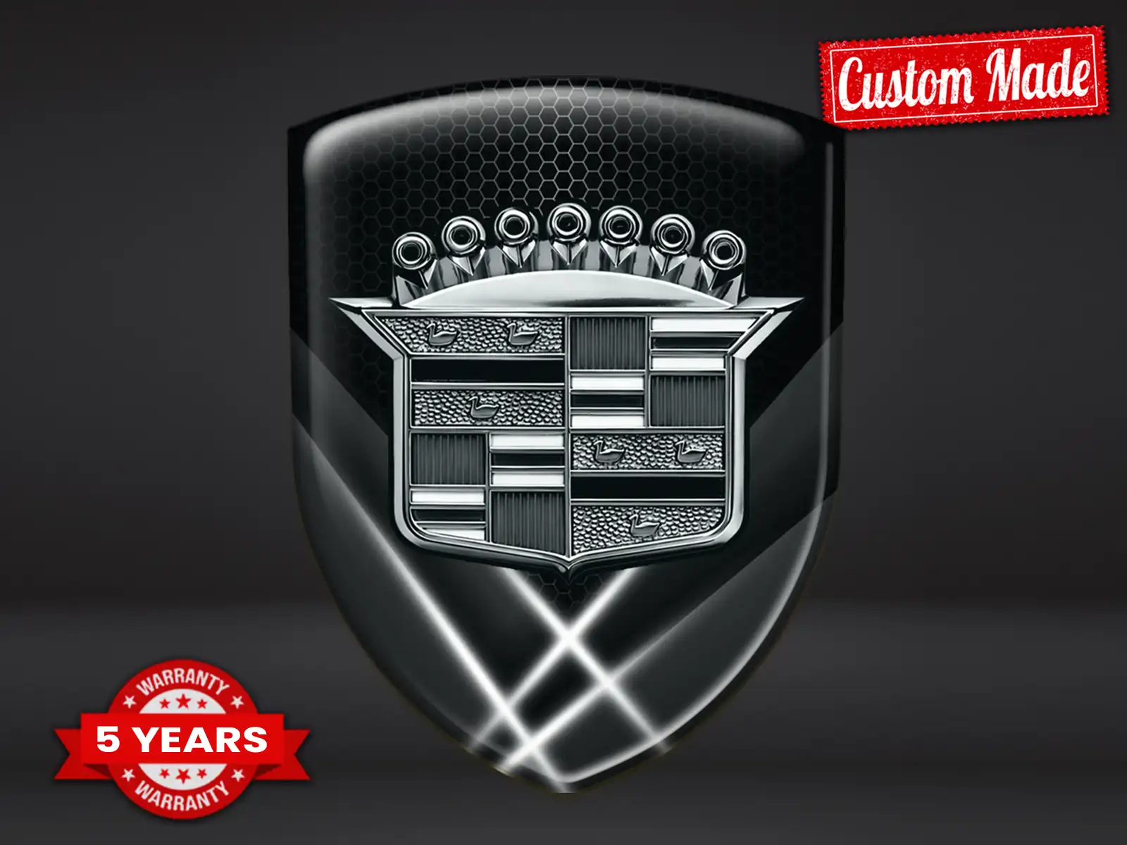 Cadillac Emblèmes Entreprise Auto Qualité Pro Minimal ST